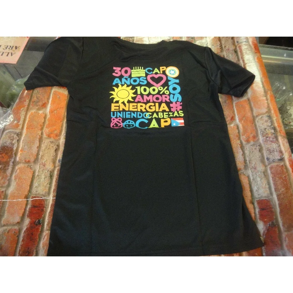 #yo love Cap childs 14-16 black short sleeve t-shirt‎ top NWT